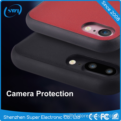 Leather case embroidery 3D TPU case for iPhone 7
